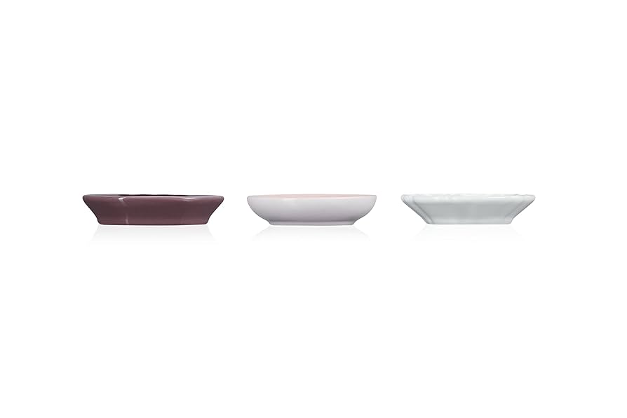 Amazon.co.jp: ル・クルーゼ(Le Creuset) ミニ・プレート 小皿 3